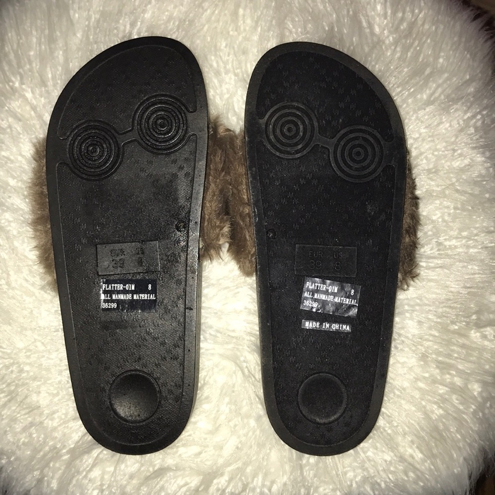 Women’s fur sandals - Picture 2 of 4
